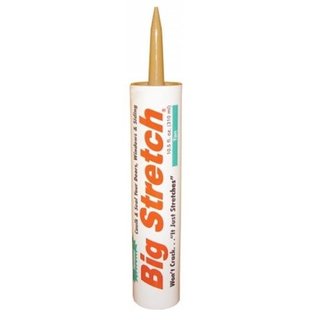 SASHCO SEALANTS Sashco Sealants Tan Big Stretch Caulk & Seal  10014 10.5oz 31525100142